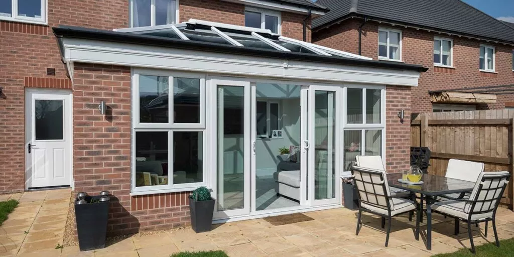 Modern Glass Roof Orangery