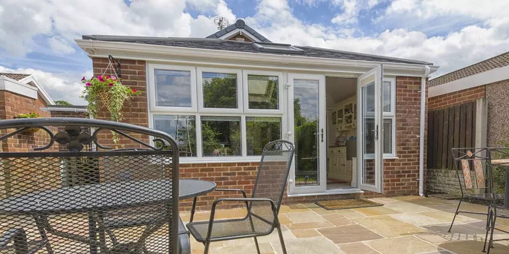 Modern Orangery with Tiled Roof
