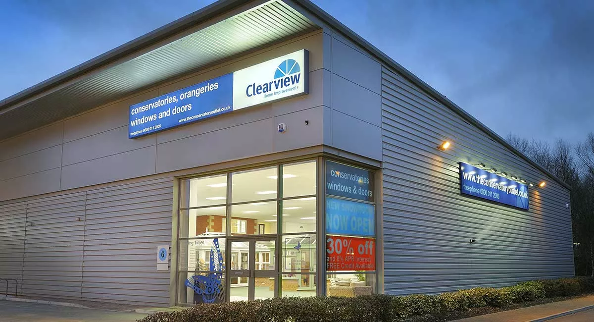 Clearview showroom