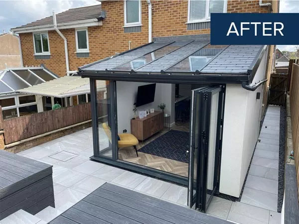 Conservatory After Upgrade & Replacement Conservatory After Upgrade & Replacement