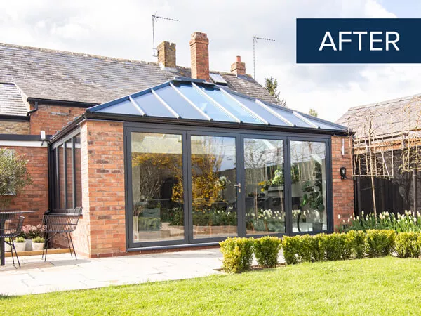 Conservatory After Upgrade & Replacement Conservatory After Upgrade & Replacement