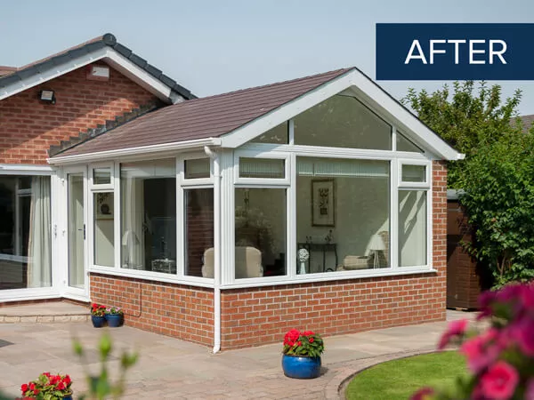 Conservatory After Upgrade & Replacement Conservatory After Upgrade & Replacement