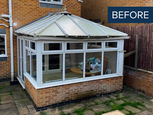 Conservatory Before Upgrade
