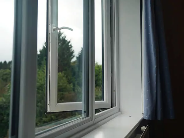 Hazy Grey and White Extreme UPVC Windows