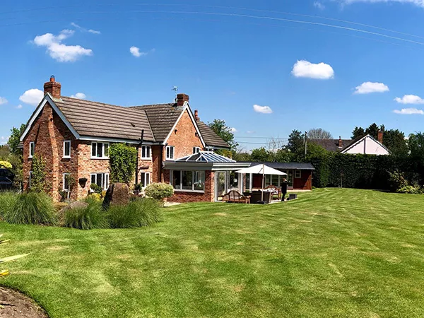 Living Space Extension with Bi-Folding Doors