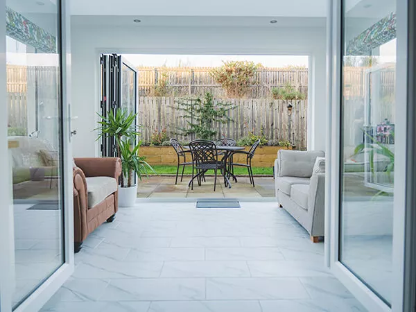 Orangery With Lantern Roof and Bi-Folding Doors 06
