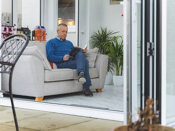 Orangery With Lantern Roof and Bi-Folding Doors 06