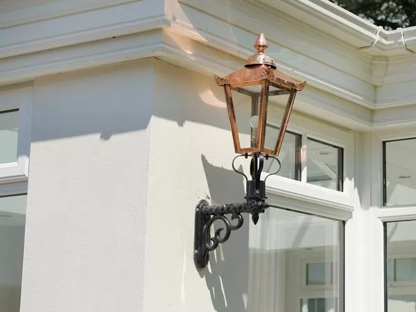 Spotlight on Entrance Porch