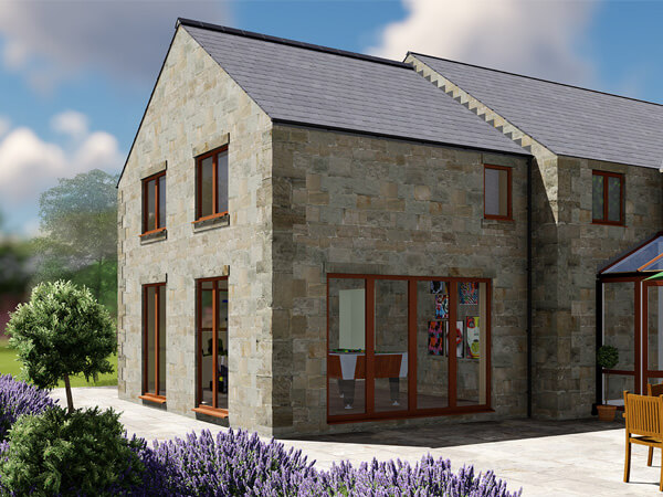 Double Storey Extension - 3D Designs
