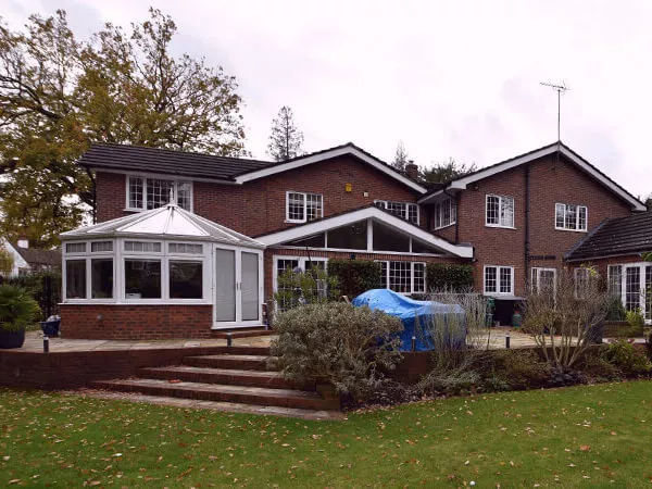 Architectural Living Space Double Extension