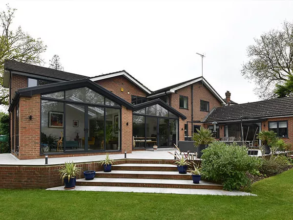 Architectural Living Space Double Extension
