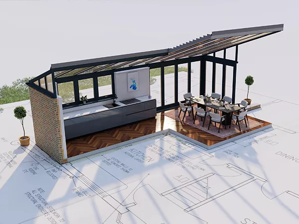 Architectural Kitchen Extension