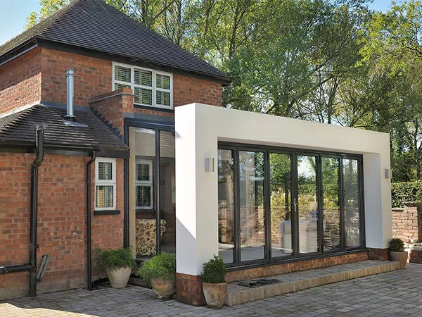 Architectural Lean-To Conservatory Living Space