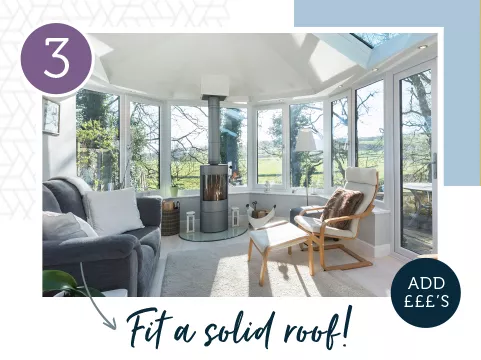 Fit a solid roof