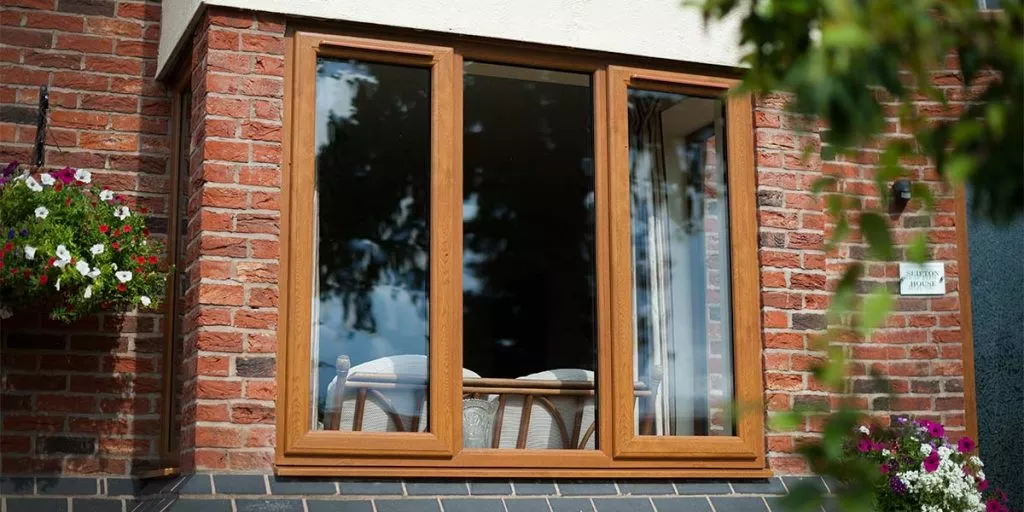 Golden Oak UPVC Windows