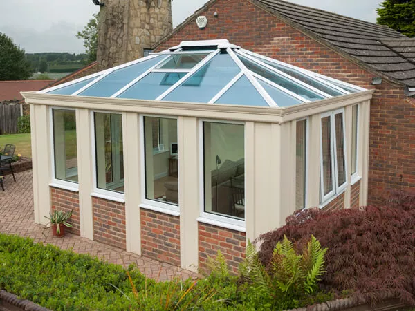 Cream Modern Conservatory
