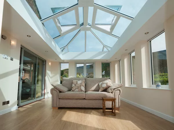 Cream Modern Conservatory