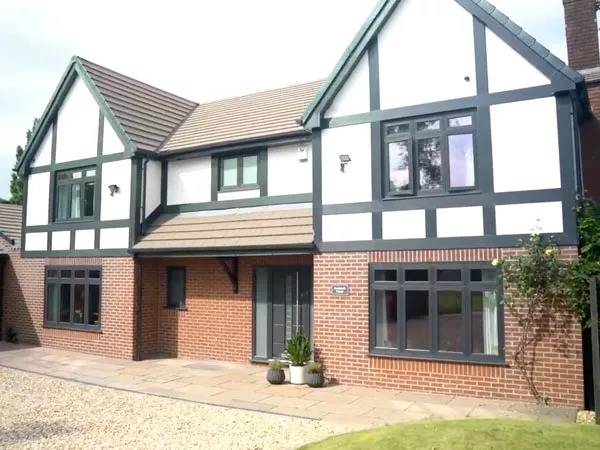 Anthracite Grey Envisage Flush UPVC Windows & Doors