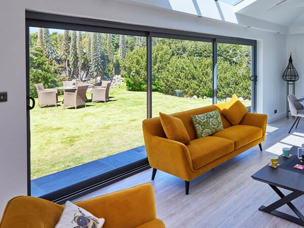 Aluminium Triple Track Sliding Doors