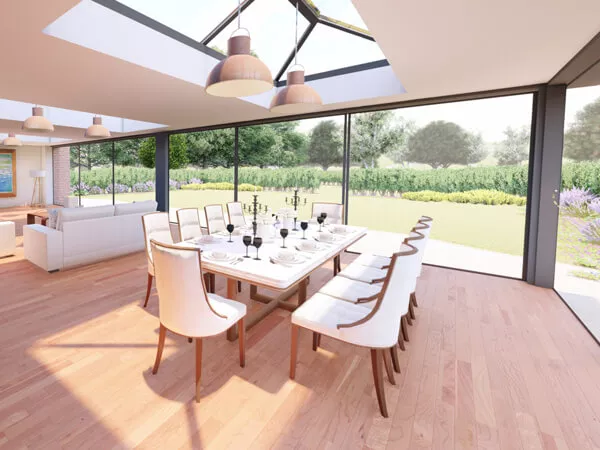Triple Track Sliding Doors