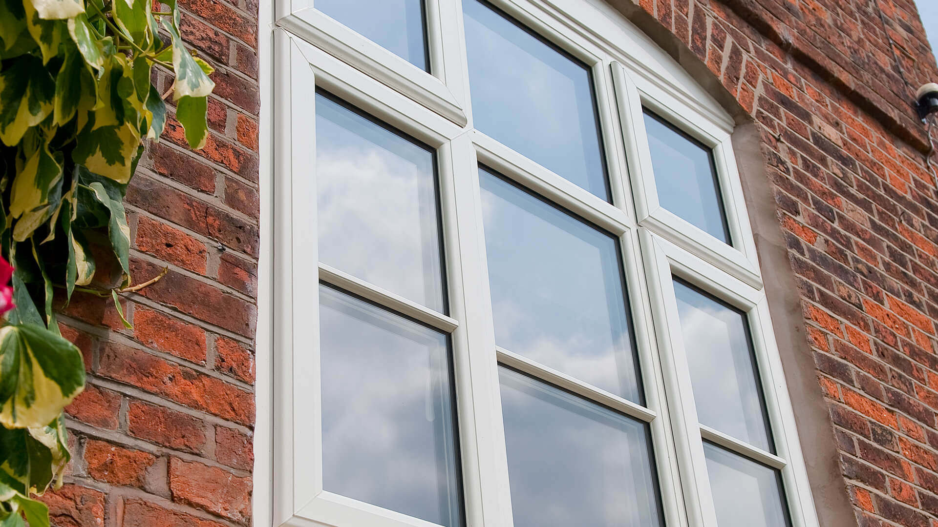 White UPVC Cottage Windows